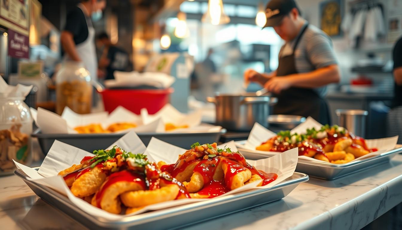 Ingredients prepared for a simple home dinner