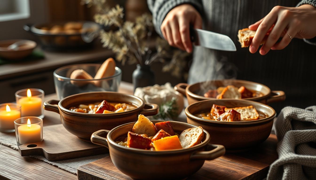 Freshly baked homemade cake in a kitchen setting